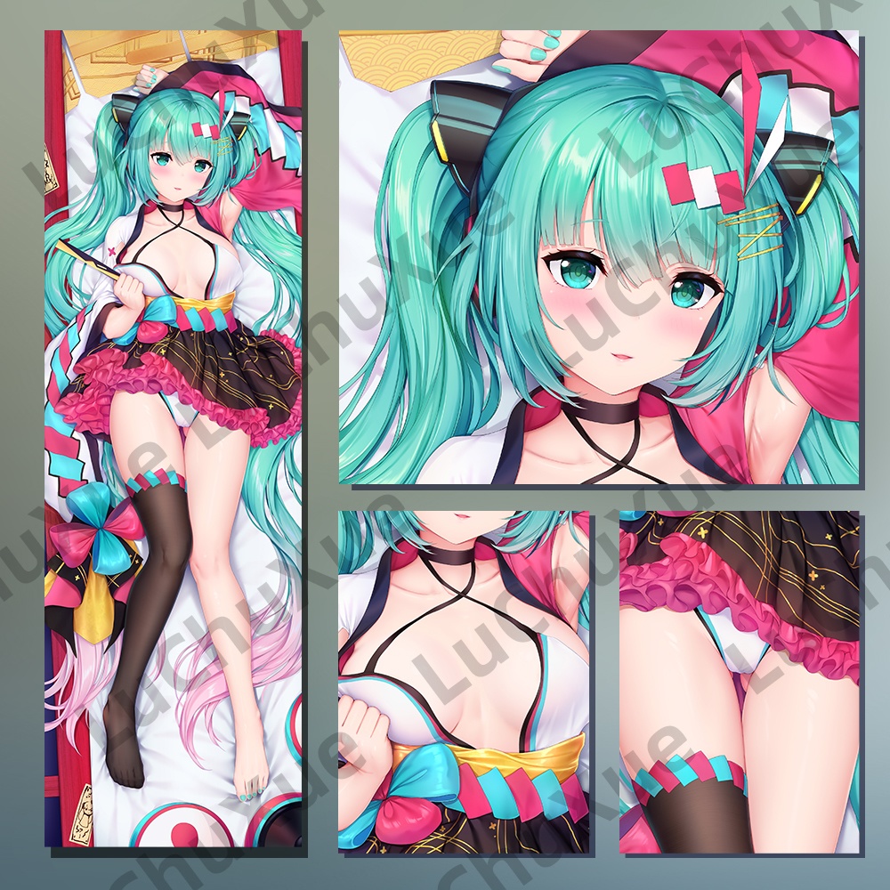 初音ミク みくちゃん 可愛い等身大抱き枕カバー