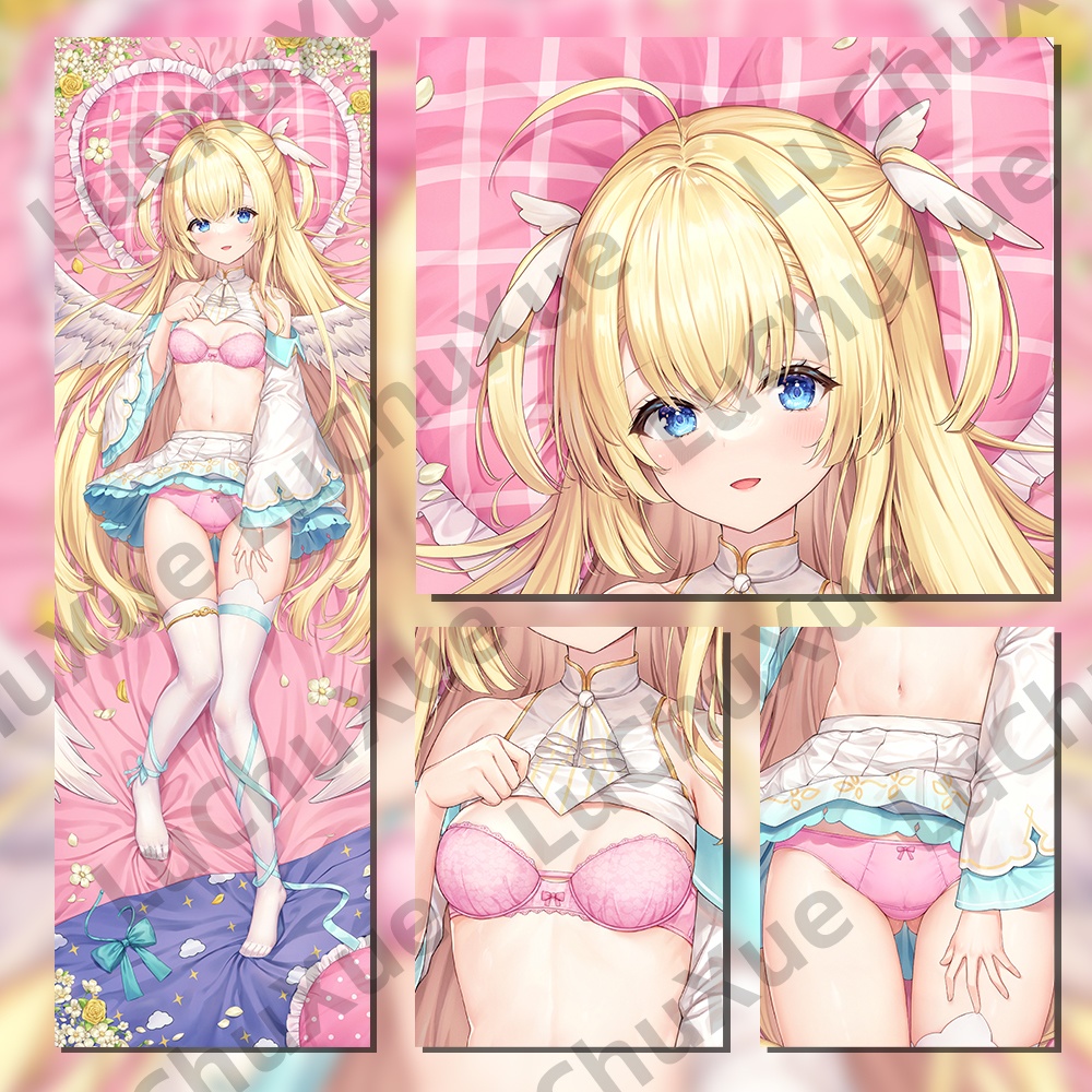 白雪 乃愛 Shirayuki Noa 天使☆騒々 RE-BOOT! 等身大抱き枕カバー