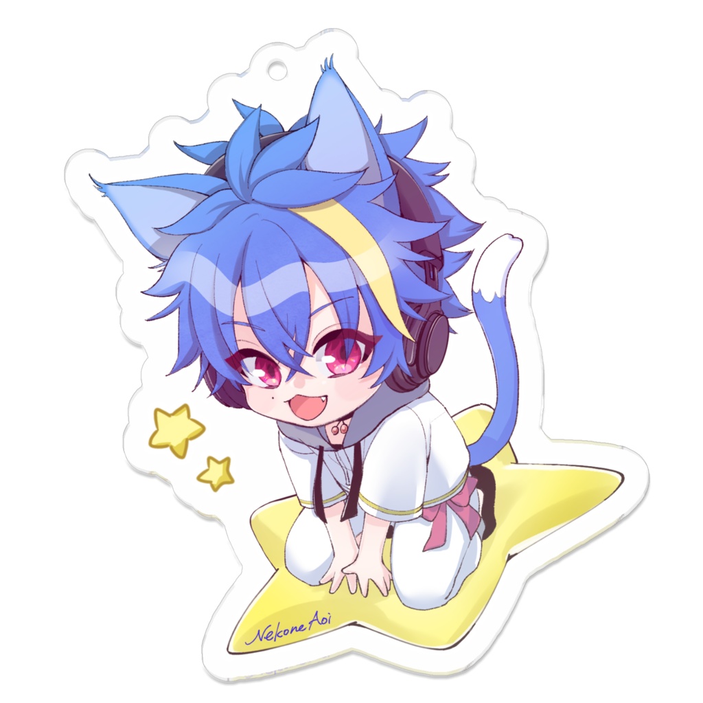 アクリルキーホルダー(コーティング)