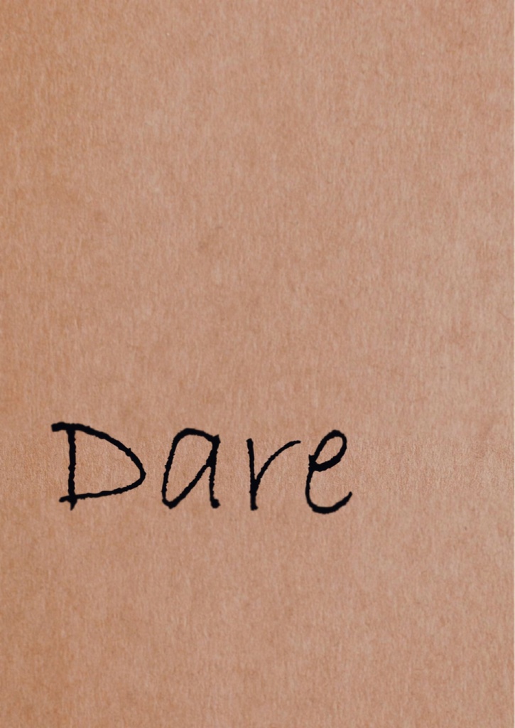 （ディアサト個人誌）Dare