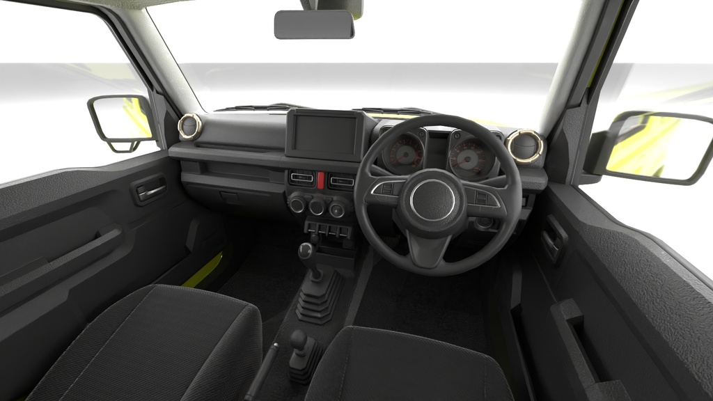 軽オフロードカー 3Dモデル