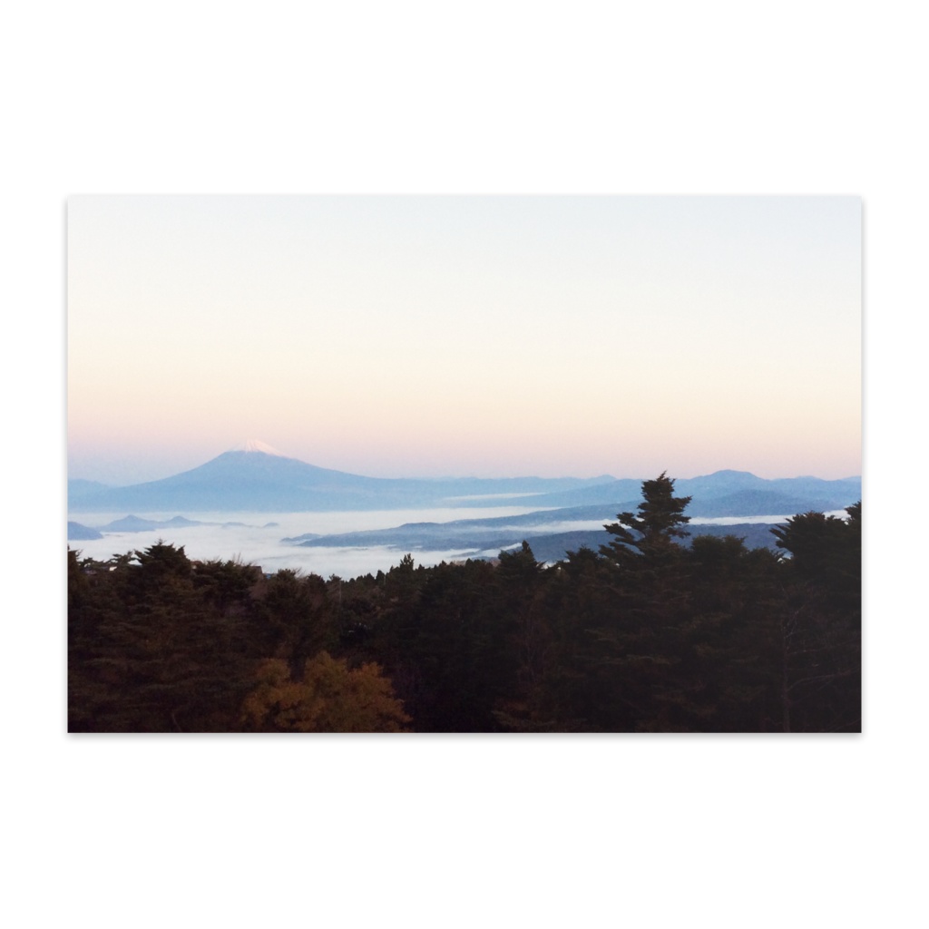 雲海と富士山(早朝)