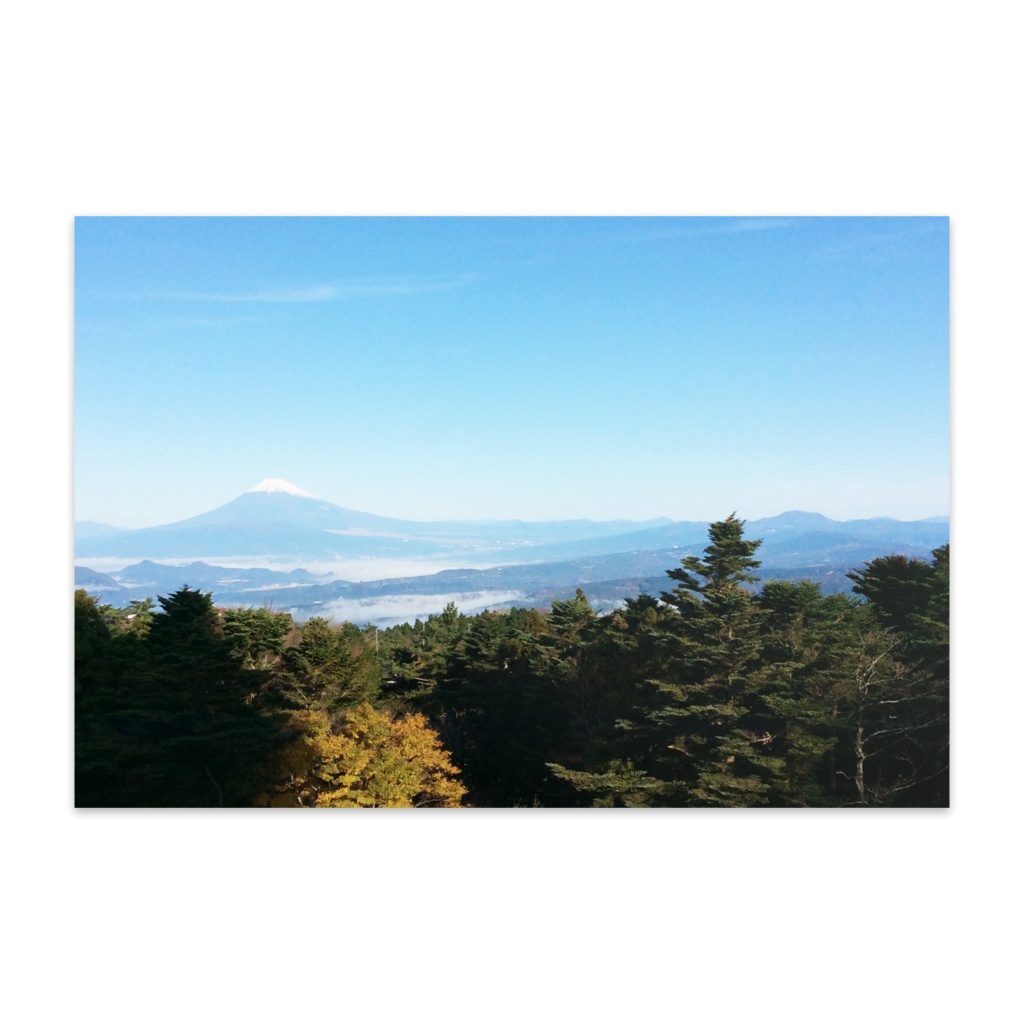 雲海と富士山(朝)