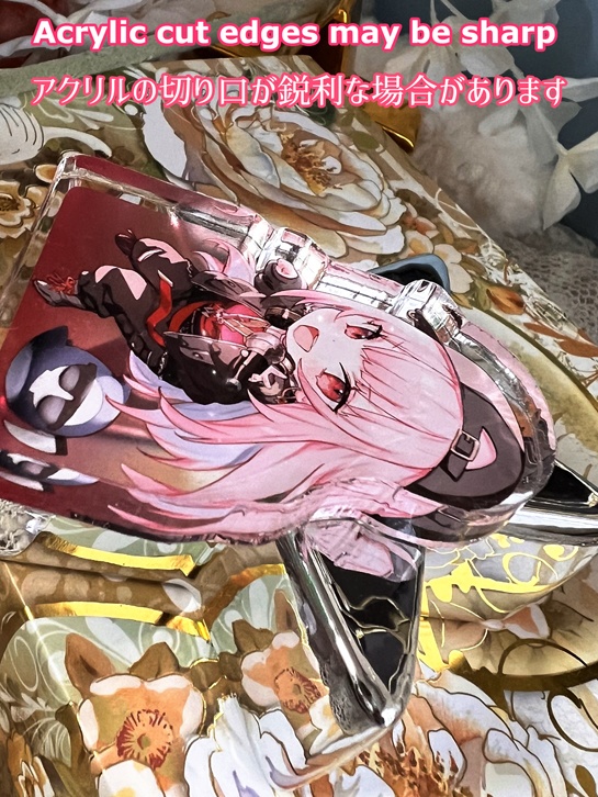 【非公式】ラッパーカリオペちゃんアクリルミニブロック【Unofficial】