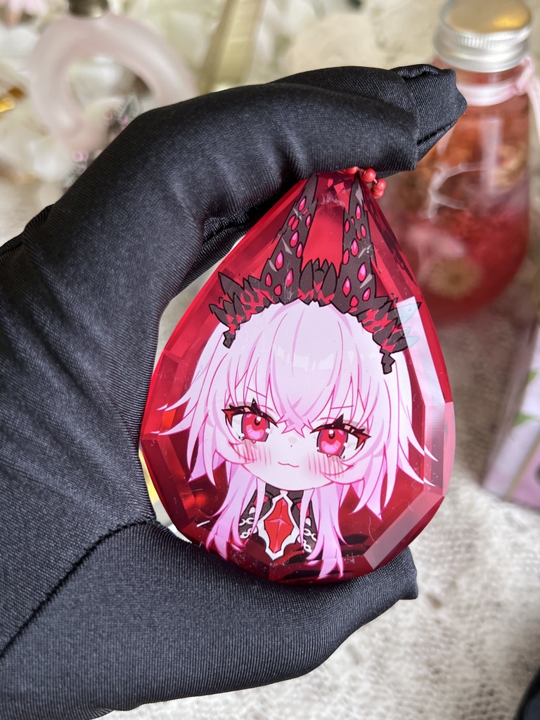 【非公式】ミニカリちゃんアクキー【Unofficial】Chibi Calli Acrylic keychain
