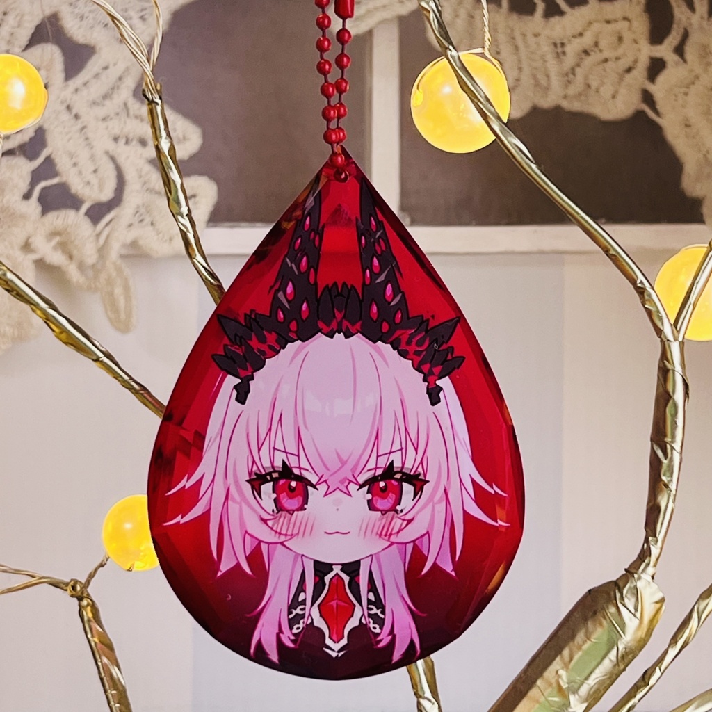 【非公式】ミニカリちゃんアクキー【Unofficial】Chibi Calli Acrylic keychain