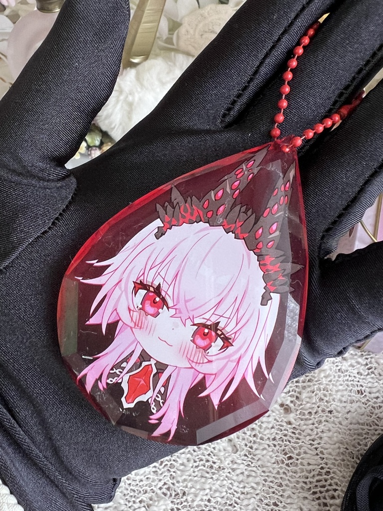 【非公式】ミニカリちゃんアクキー【Unofficial】Chibi Calli Acrylic keychain