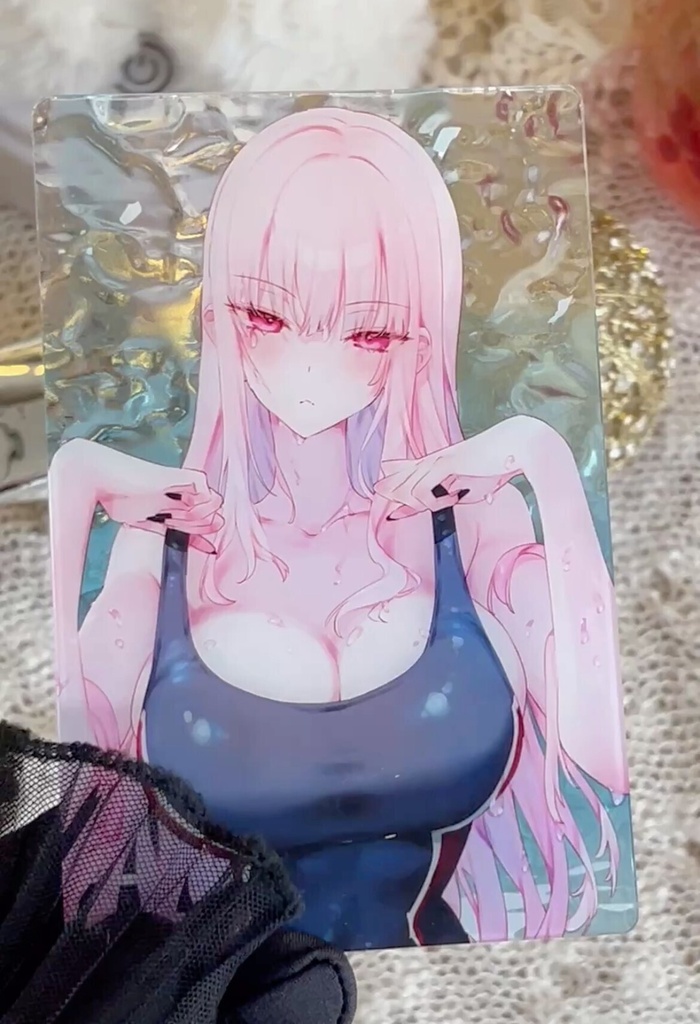 【非公式】カリちゃん水中アクリルカード再販: Mori in the Water Acrylic Card Resale【Unofficial】