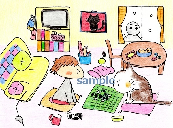 ステイホームなイラスト ねこのえダウンロード Booth