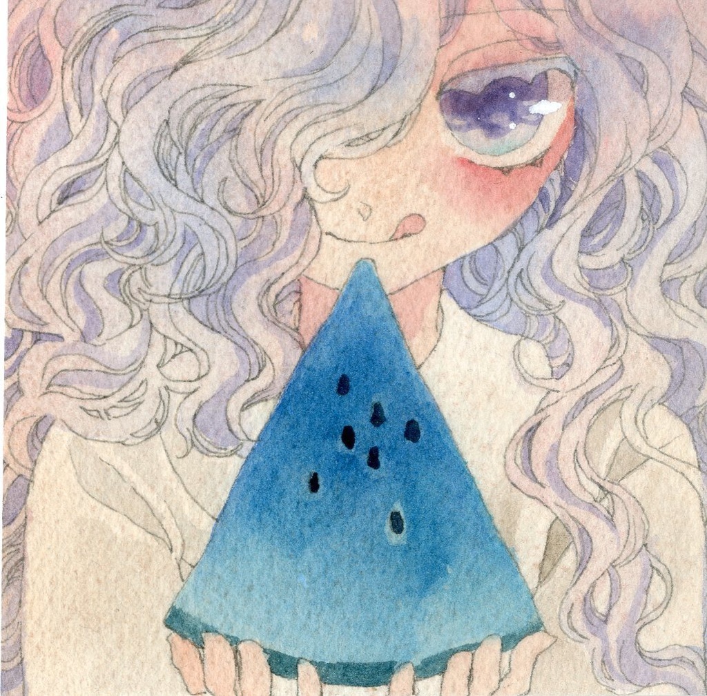 碧いスイカ