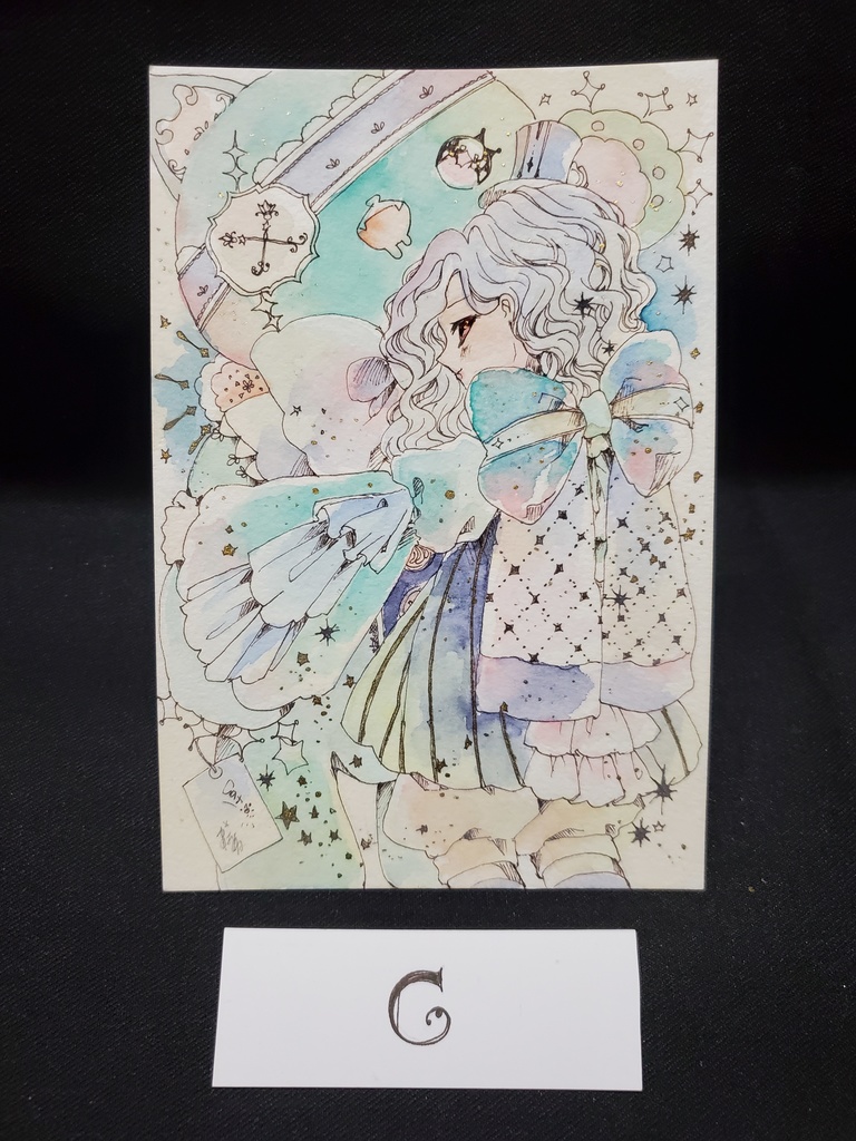 ハガキサイズ原画