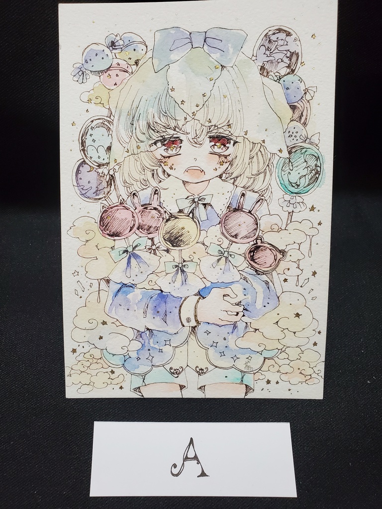 ハガキサイズ原画