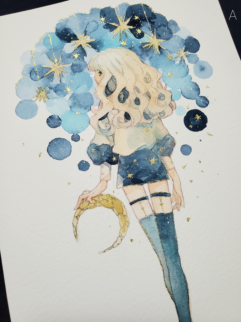 原画｢月と星シリーズ｣