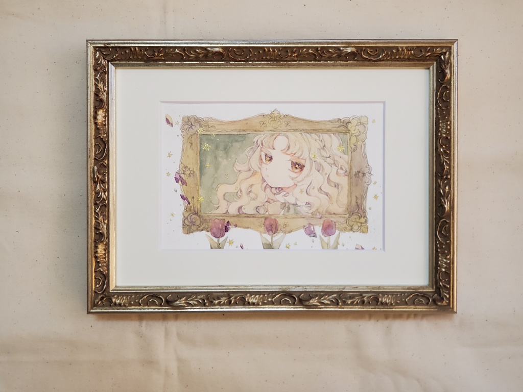 原画｢がくの中の美少年｣