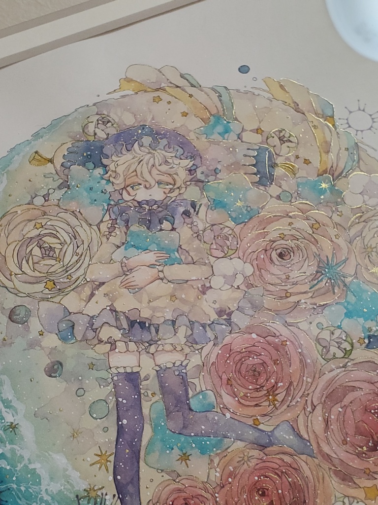 原画「waning crescent」