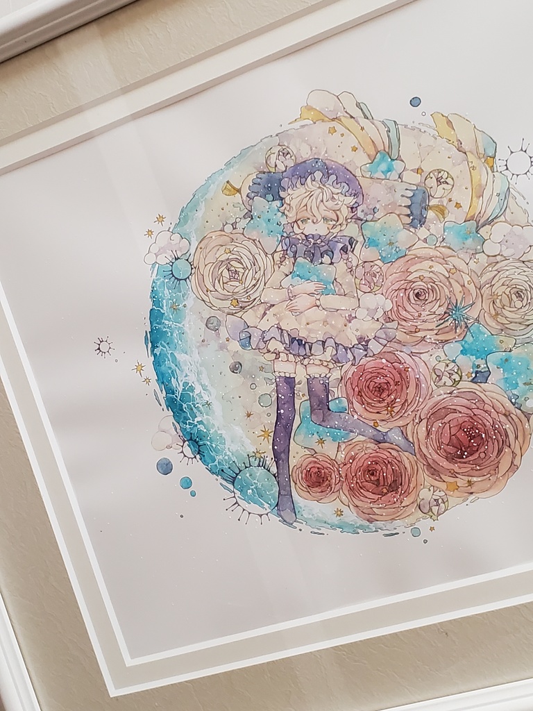 原画「waning crescent」