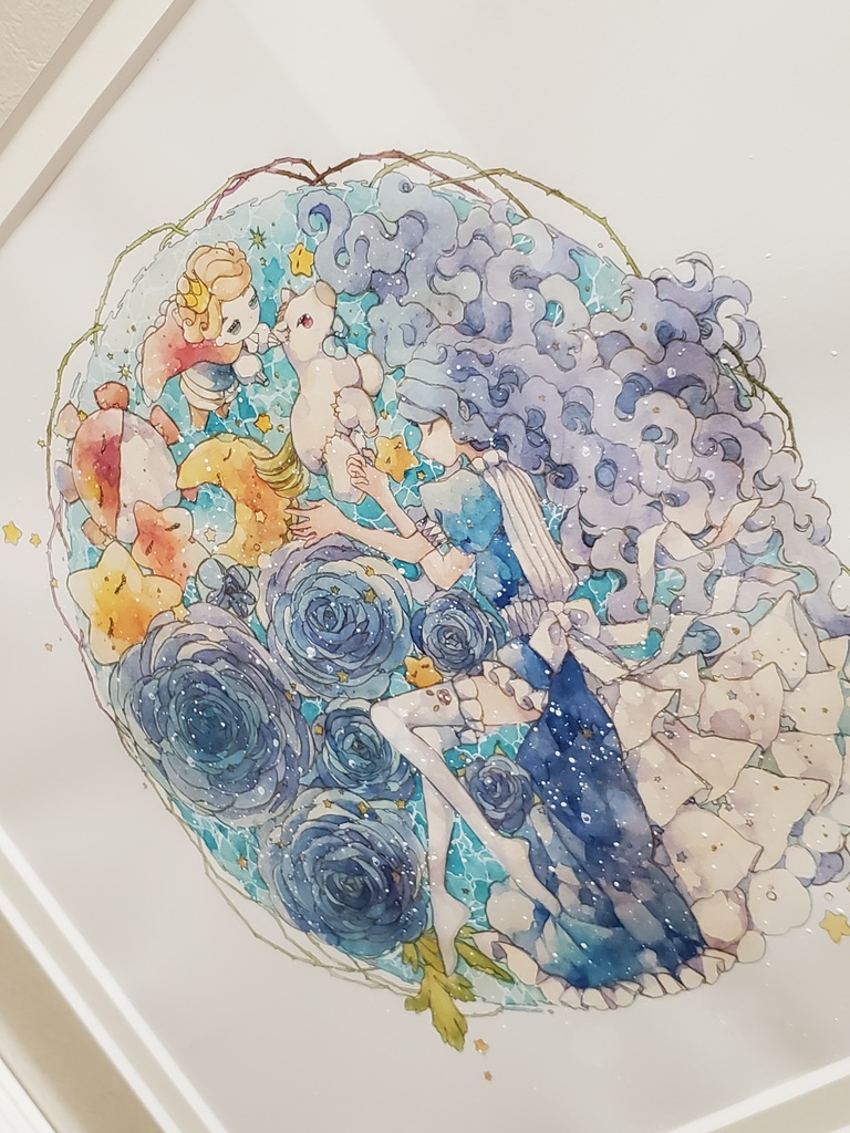 原画「Full moon」