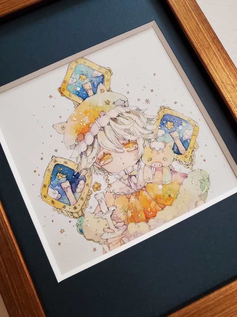 原画「あにまる少年 ぶたくん」