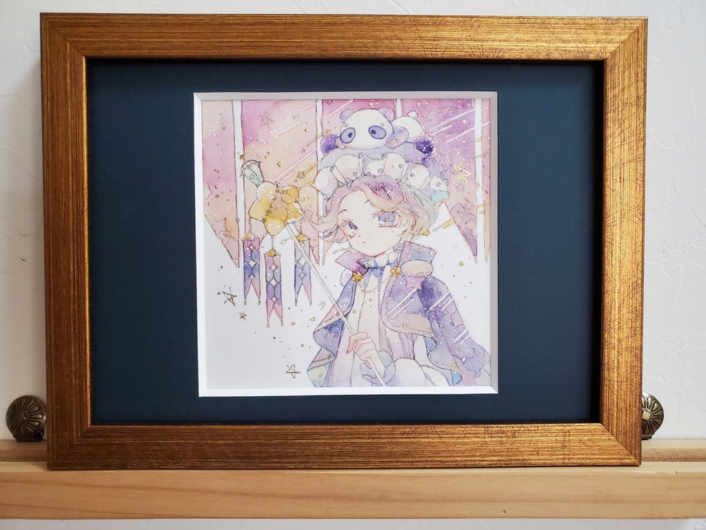 原画｢あにまる少年 ぱんだくん｣