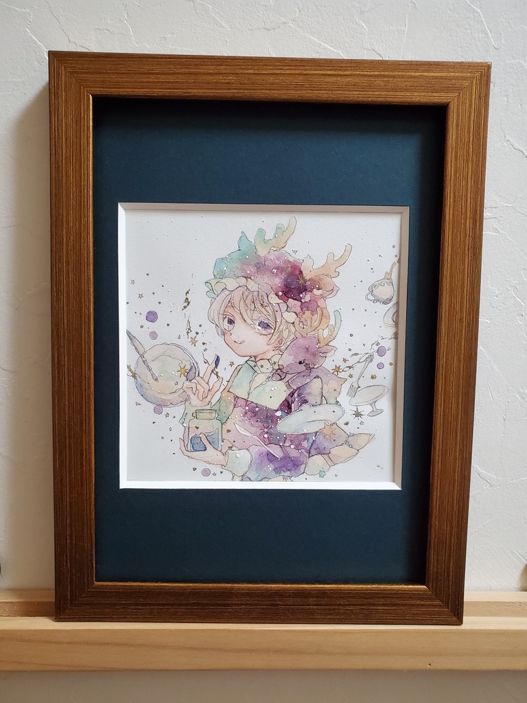 原画「あにまる少年 となかいくん」