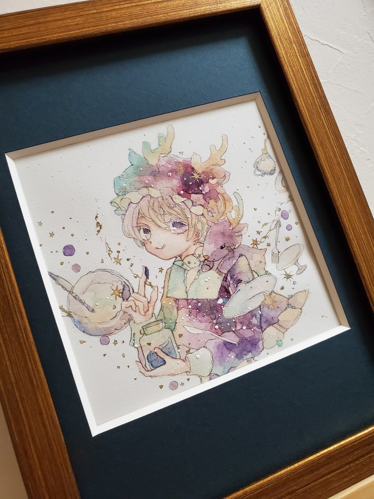 原画「あにまる少年 となかいくん」