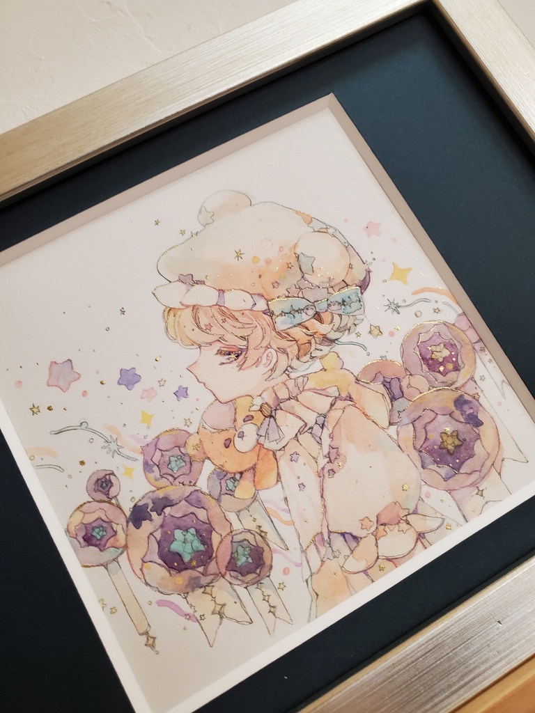 原画「あにまる少年 とらくん」