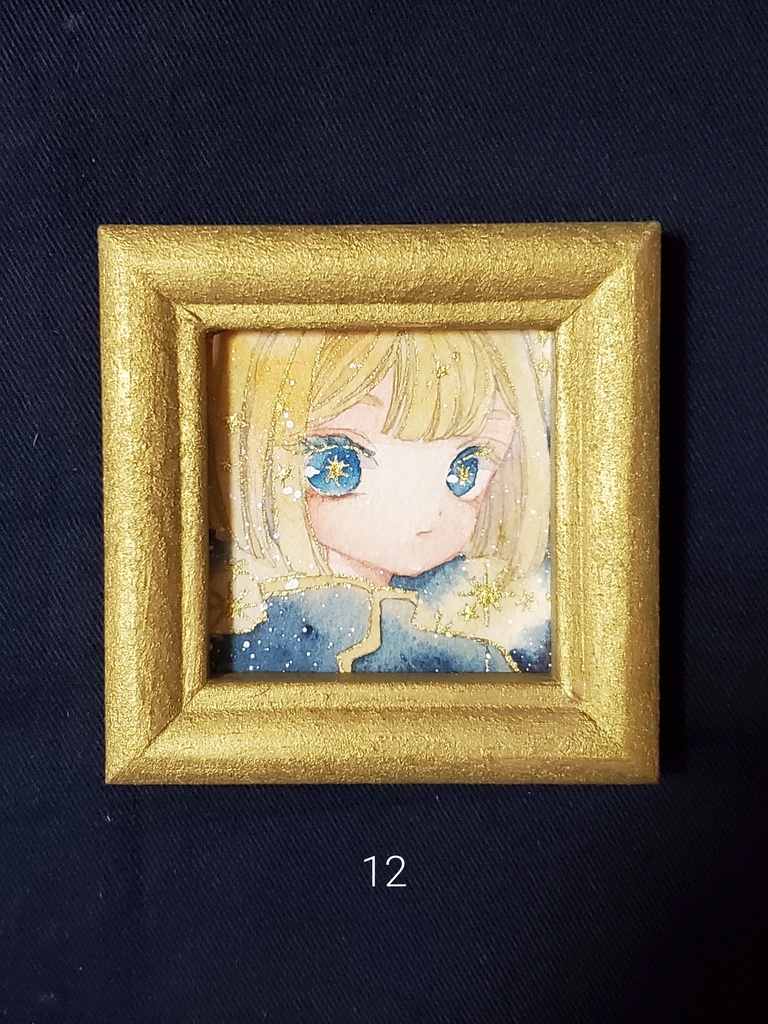 ミニ原画「制服少年9~16」