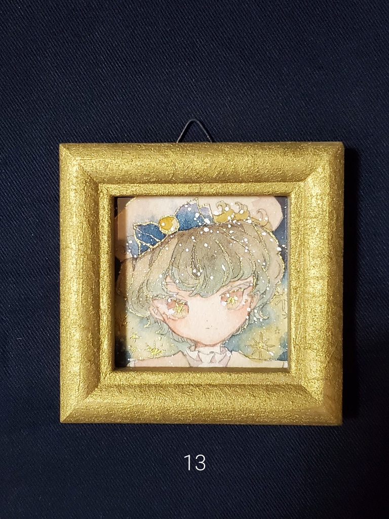 ミニ原画「制服少年9~16」