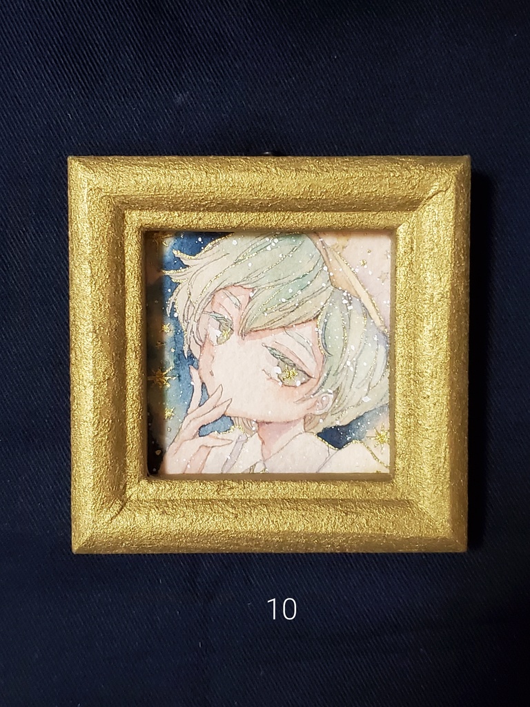 ミニ原画「制服少年9~16」