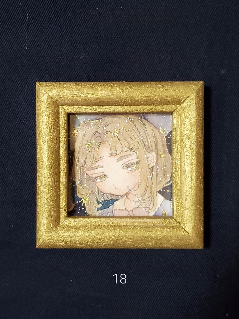 ミニ原画「制服少年17~23」