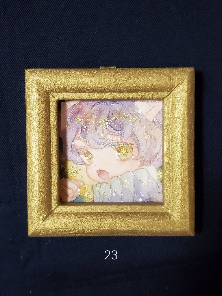 ミニ原画「制服少年17~23」