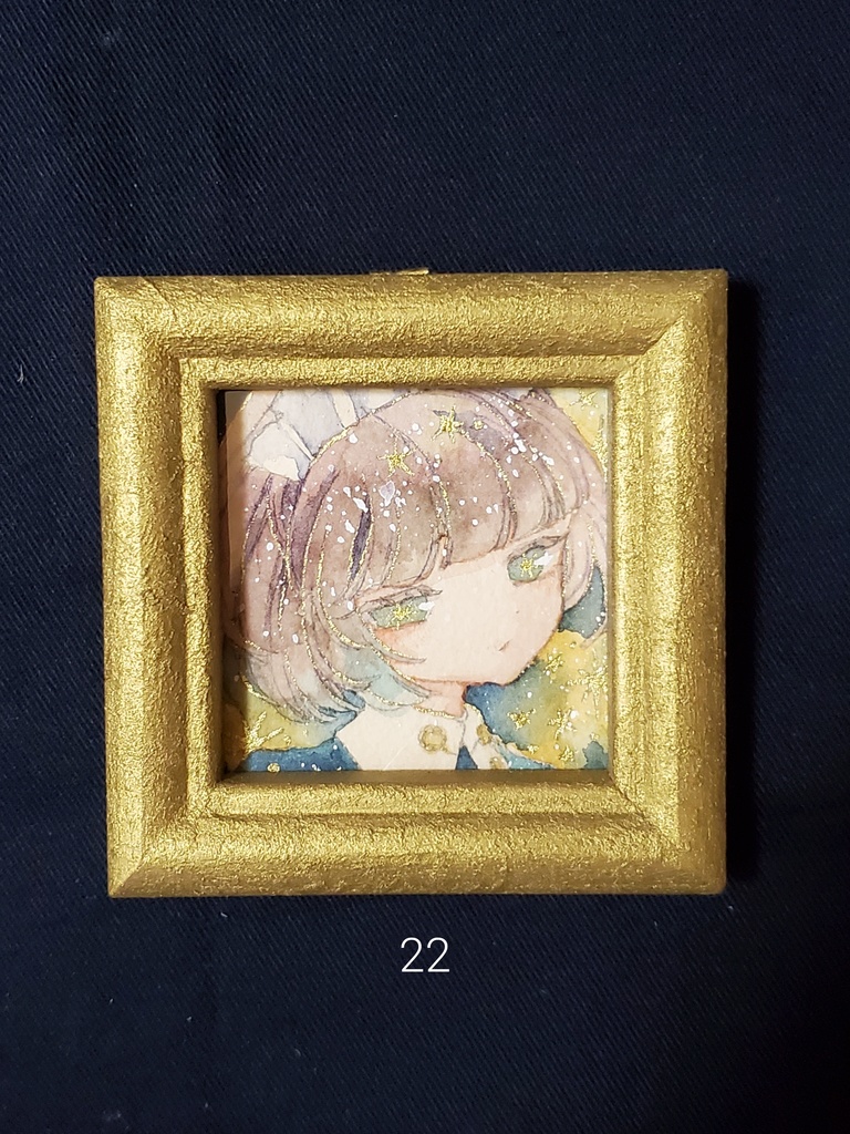 ミニ原画「制服少年17~23」