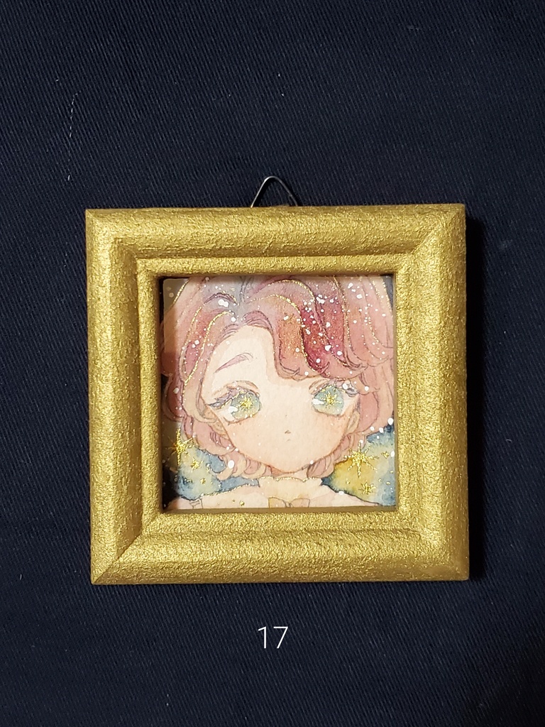 ミニ原画「制服少年17~23」