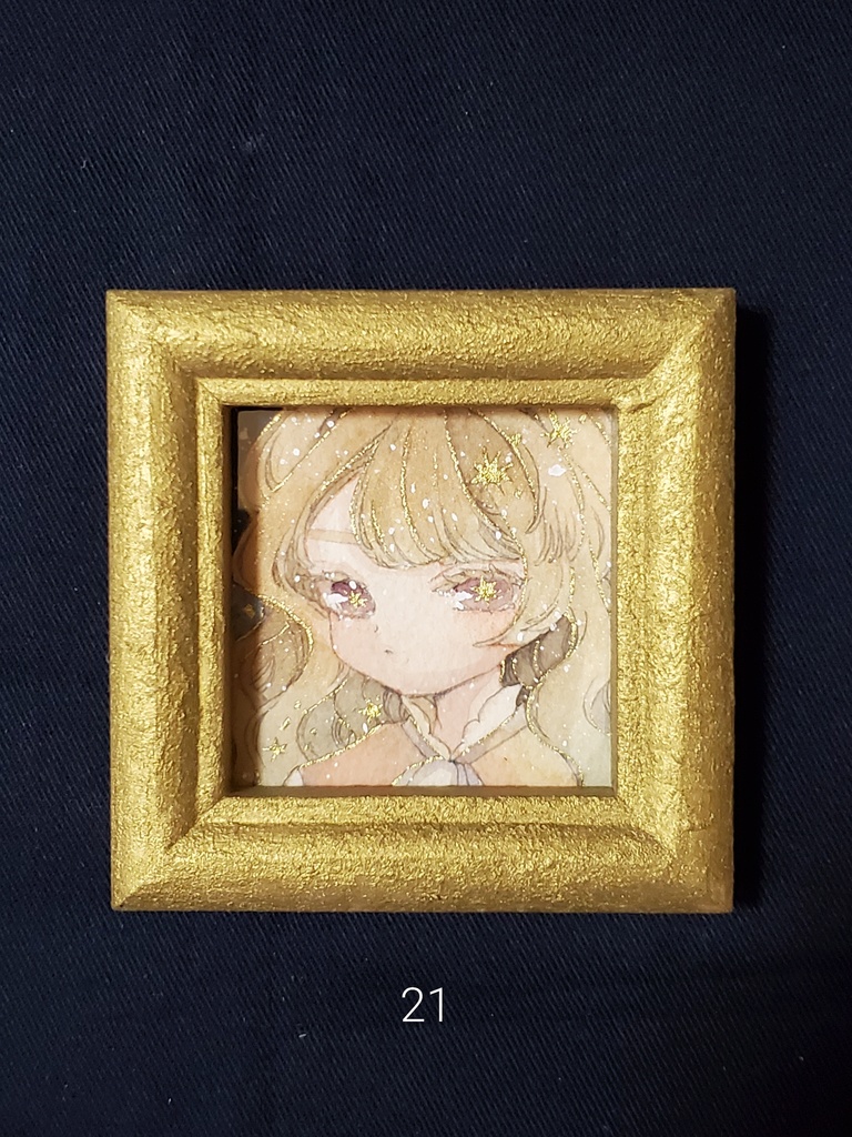 ミニ原画「制服少年17~23」