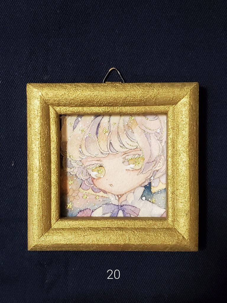 ミニ原画「制服少年17~23」