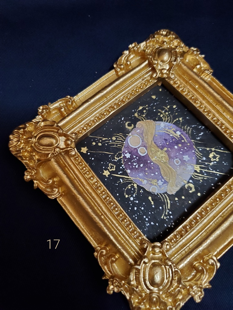 原画「個性のあるお月様13~18」