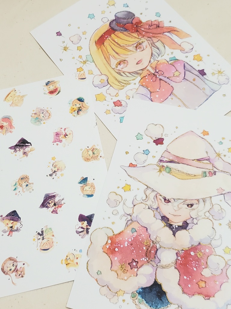 ポストカード全3種