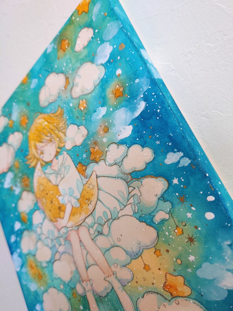 原画「いっしょにねようよ」