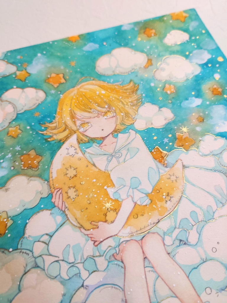 原画「いっしょにねようよ」