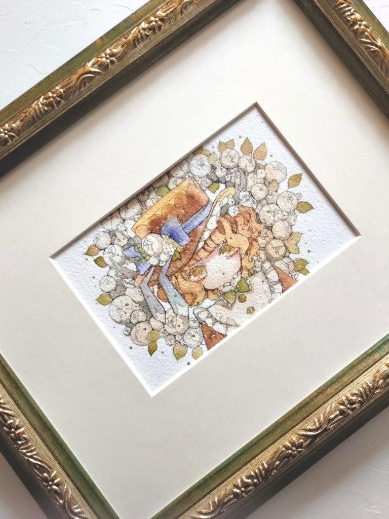 原画「花と僕」