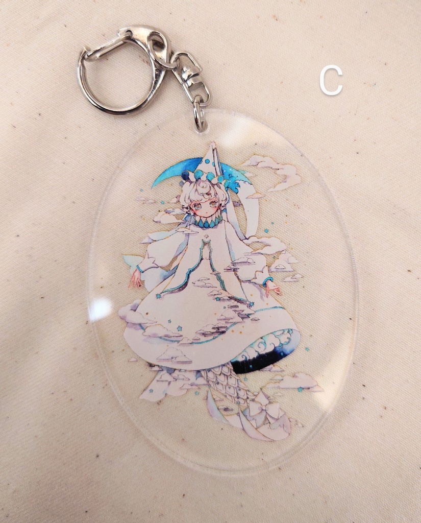 アクリルキーホルダー「人魚少年」
