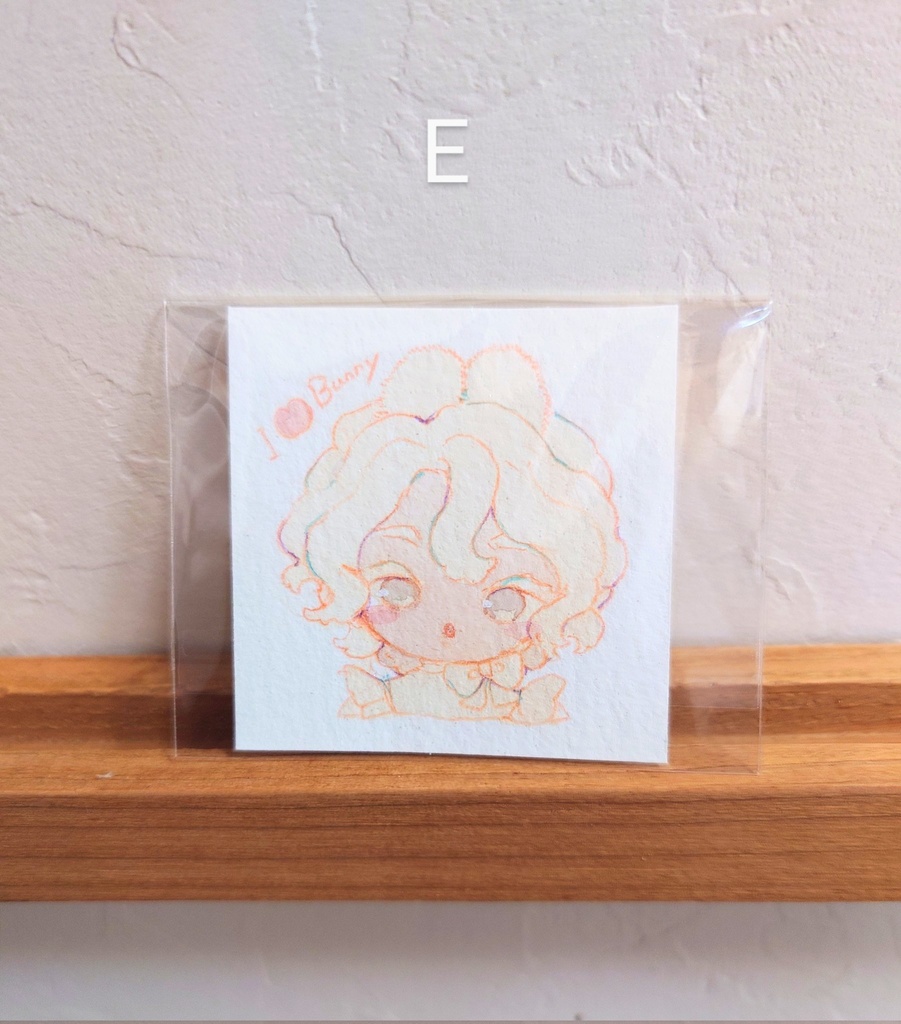 原画「どろーいんぐうさぎ」