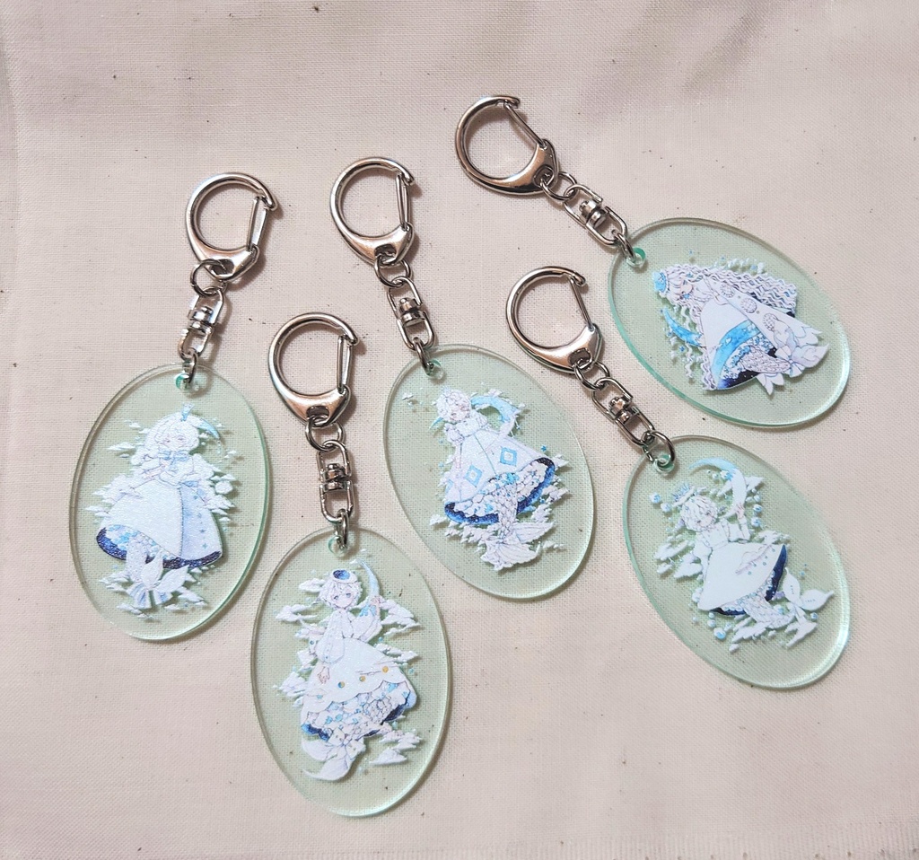 人魚少年アクリルキーホルダーガチャ