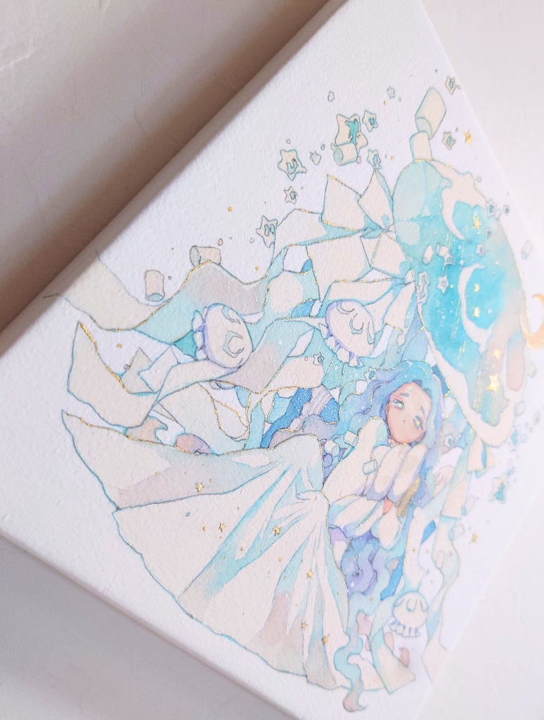 原画「くらげの天蓋」