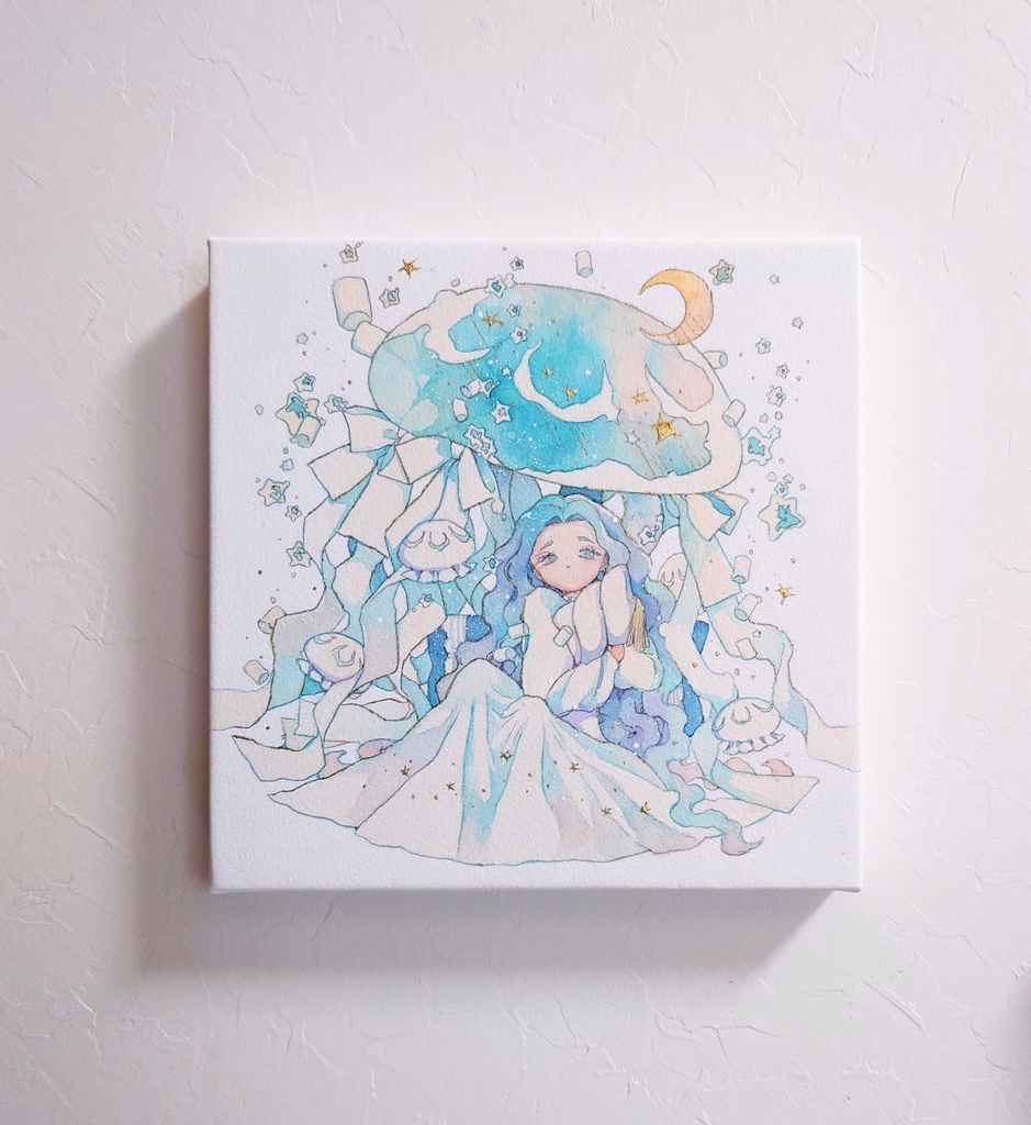 原画「くらげの天蓋」
