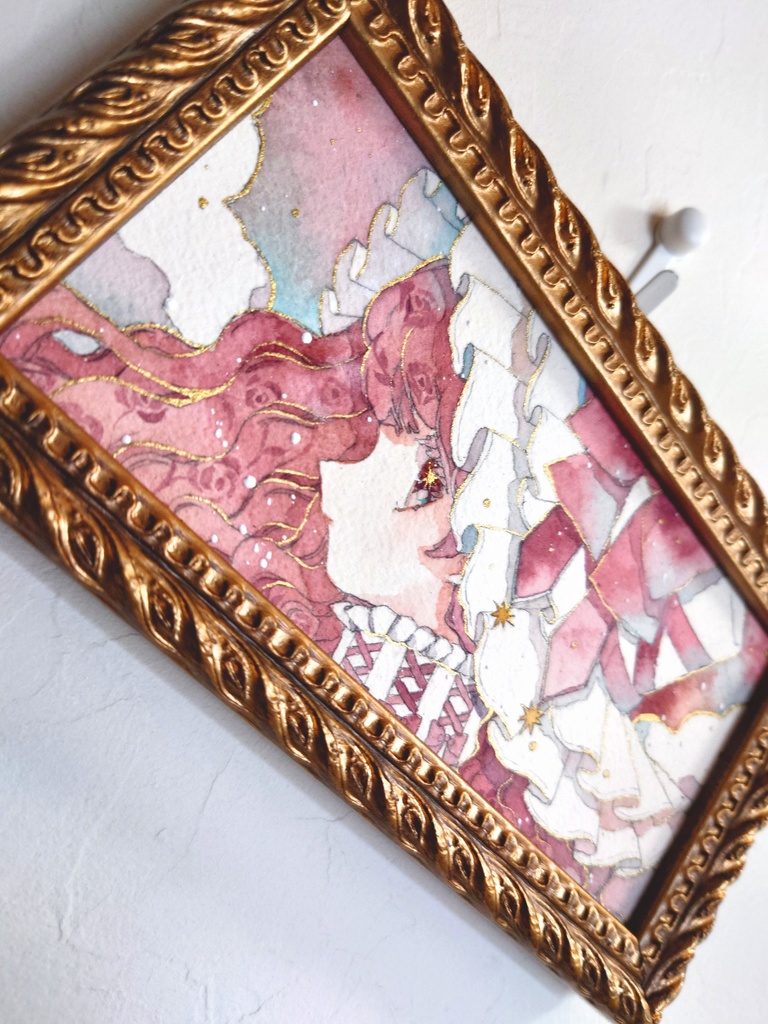 原画「可愛いあの子」