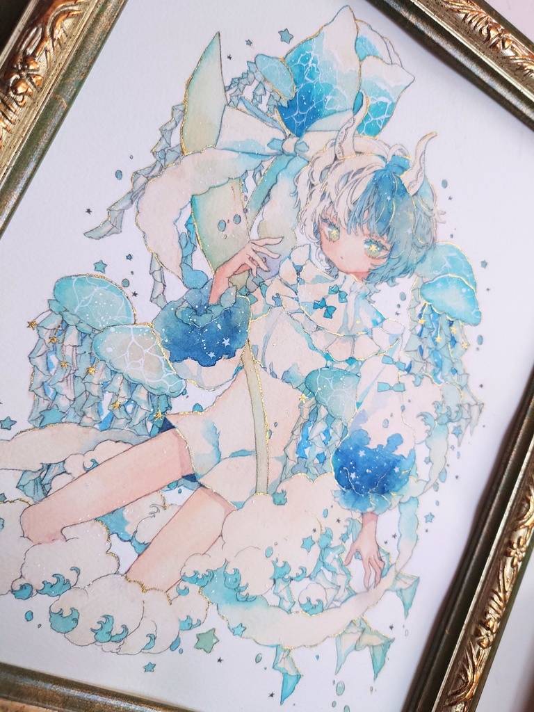 原画「海色の少年」