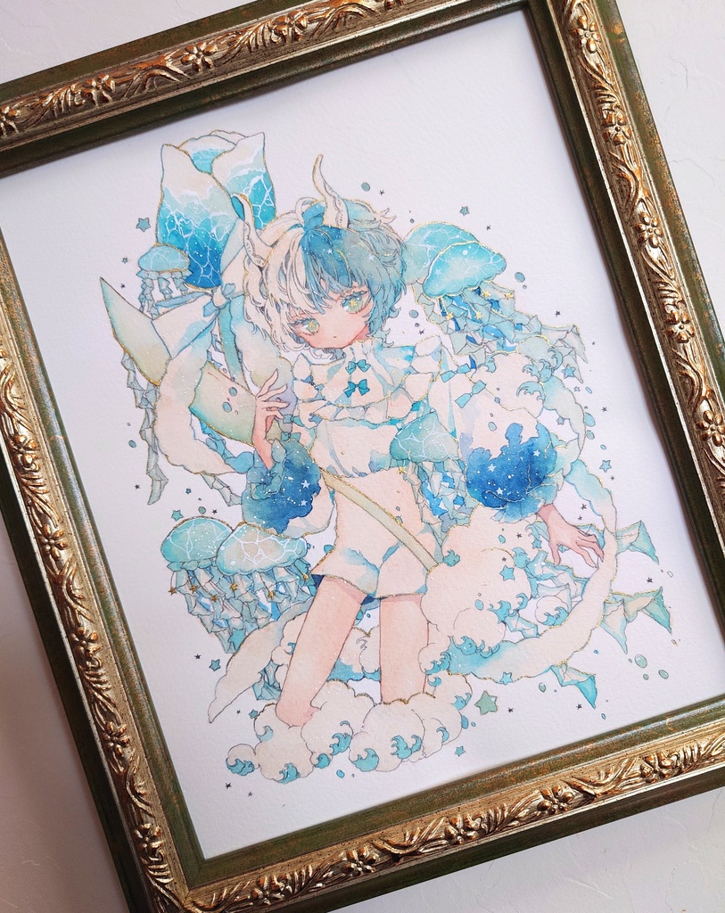 原画「海色の少年」