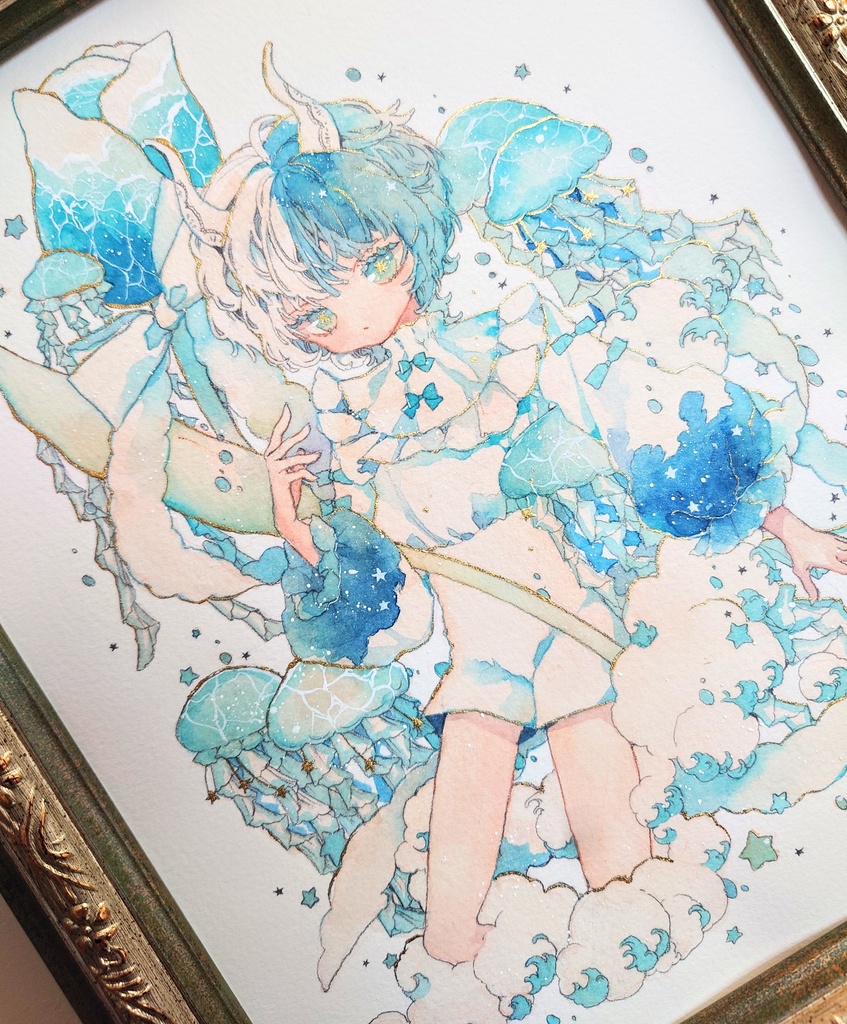 原画「海色の少年」