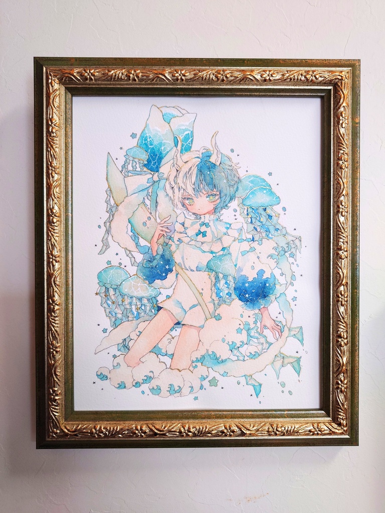 原画「海色の少年」